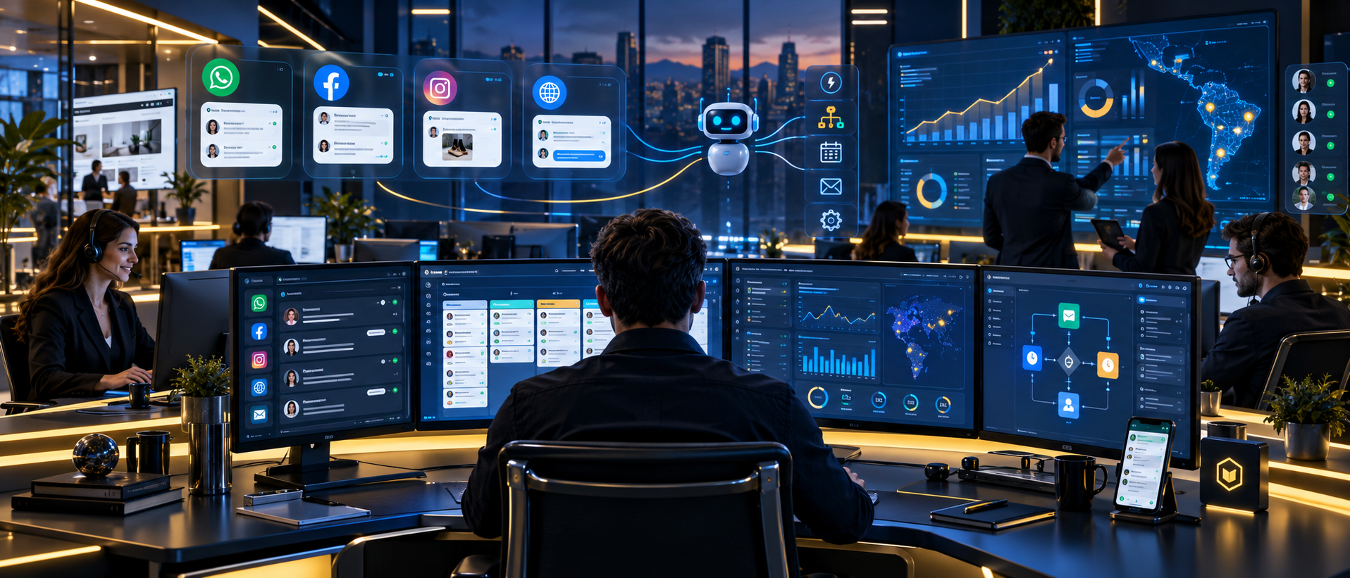 SuperChat - marketing digital, CRM, automatización y atención omnicanal